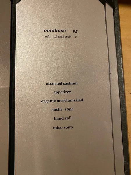 Menu Uotora