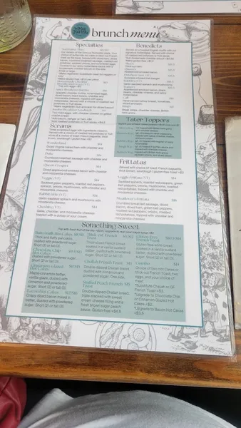 Menu The Mad Hatter Restaurant & Bakery