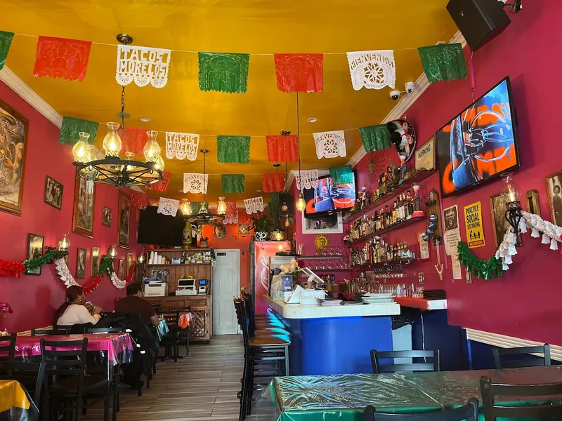 Dining ambiance of restaurant Tacos Morelos 1