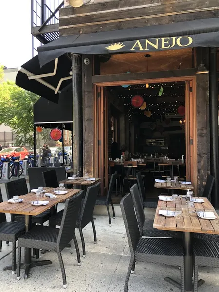 Dining ambiance of restaurant Añejo 1