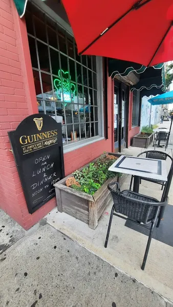 Dining ambiance of restaurant The Landmark Tavern 1