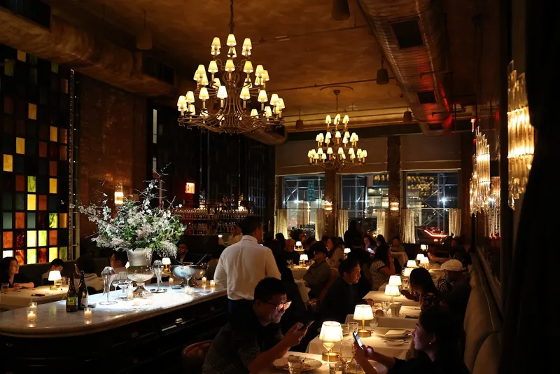 Dining ambiance of restaurant Temple Court 1