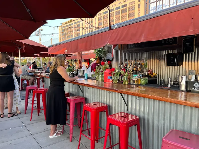 Dining ambiance of restaurant Fornino Pier 6 1