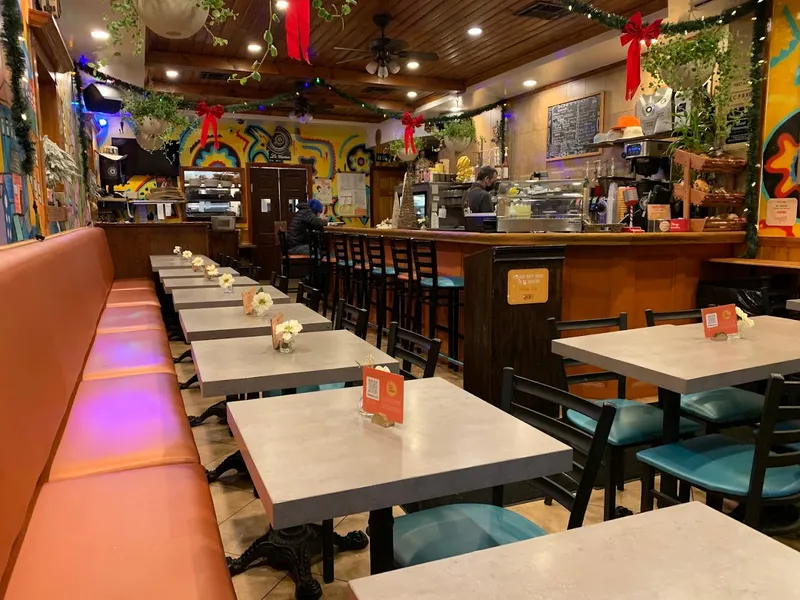 Dining ambiance of restaurant Empanada Loca 2