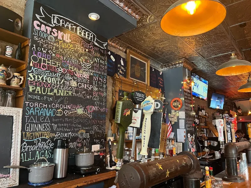 Dining ambiance of restaurant East Harlem Bottling Co. 2