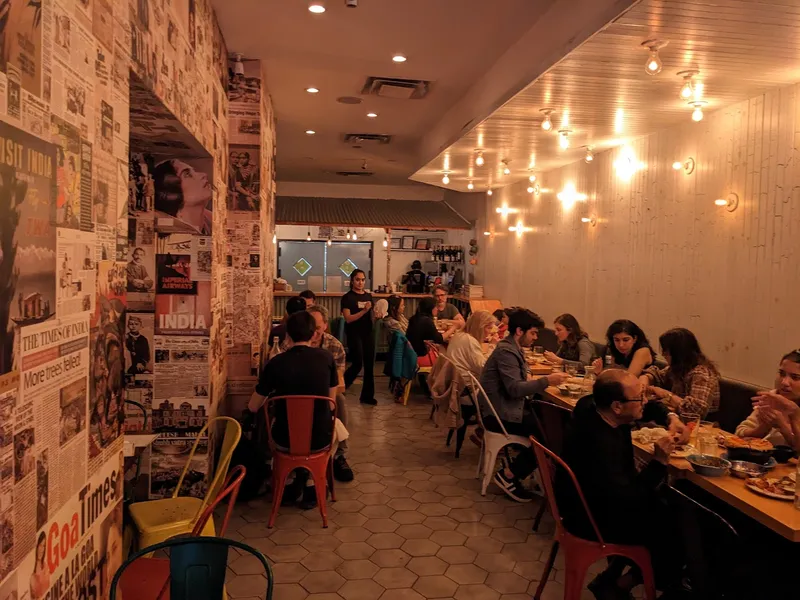 Dining ambiance of restaurant Adda Indian Canteen 2