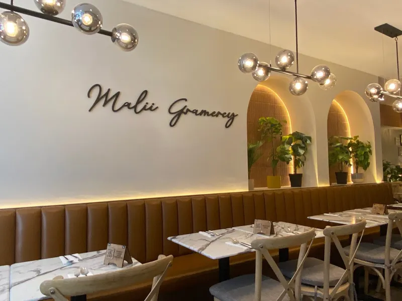 Dining ambiance of restaurant Malii Gramercy 4