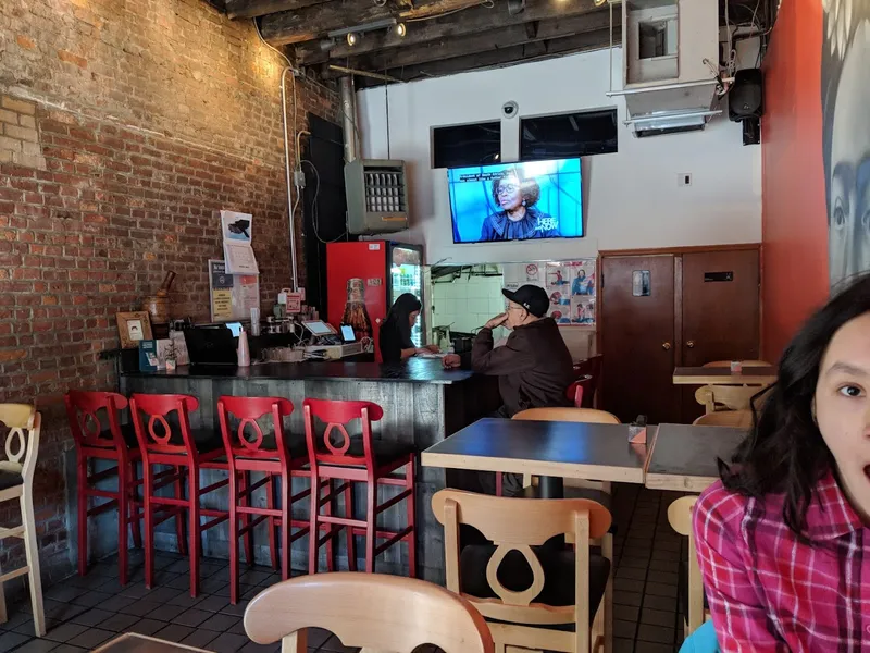 Dining ambiance of restaurant Bushwick Taco Company 2