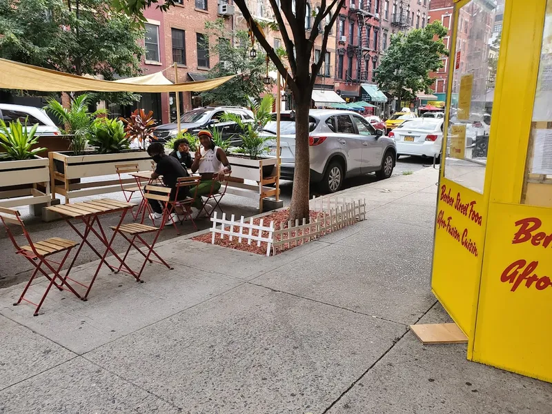 Dining ambiance of restaurant Berber Street Food 1