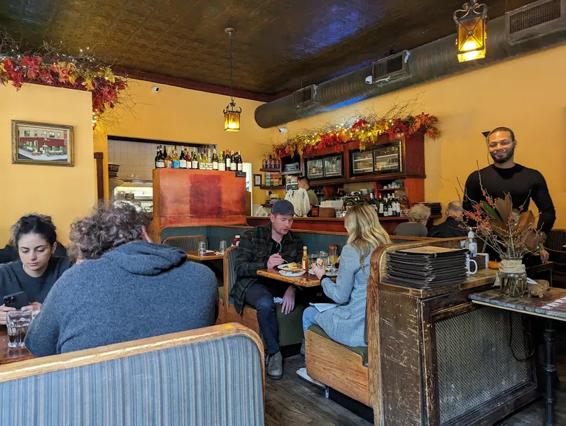 Dining ambiance of restaurant Bus Stop Cafe 1