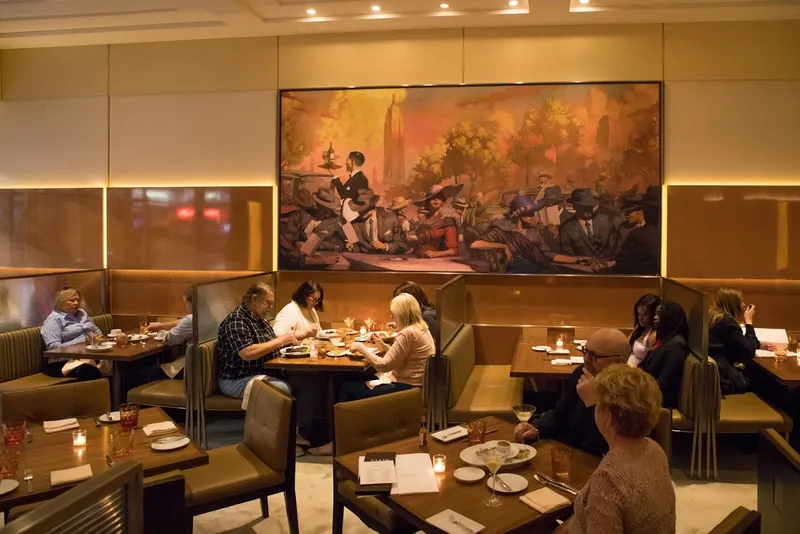 Dining ambiance of restaurant STATE Grill and Bar 1