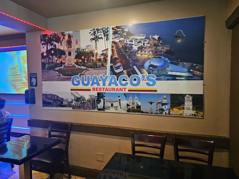 Dining ambiance of restaurant Guayaco's 1