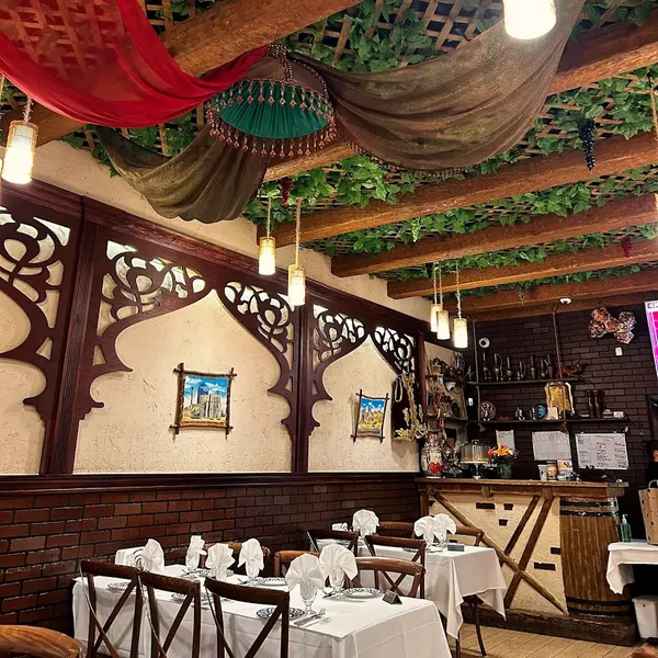 Dining ambiance of restaurant Taste of Samarkand 1