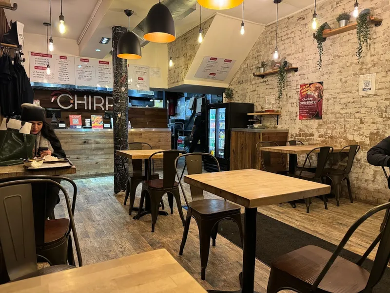 Dining ambiance of restaurant Chirp 2