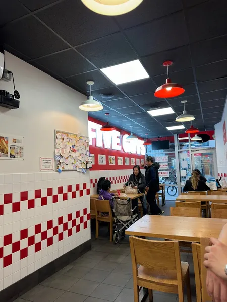 Dining ambiance of restaurant Five Guys 1