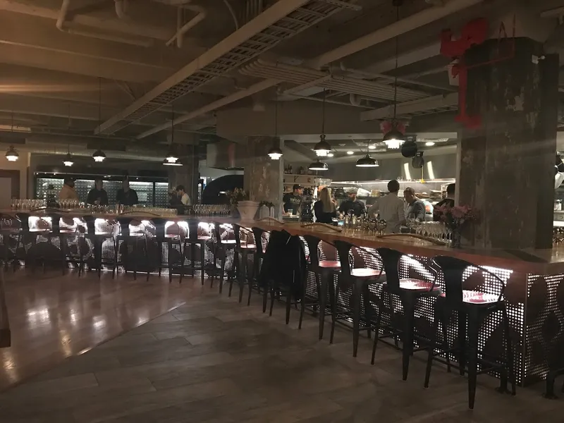 Dining ambiance of restaurant Roost 1