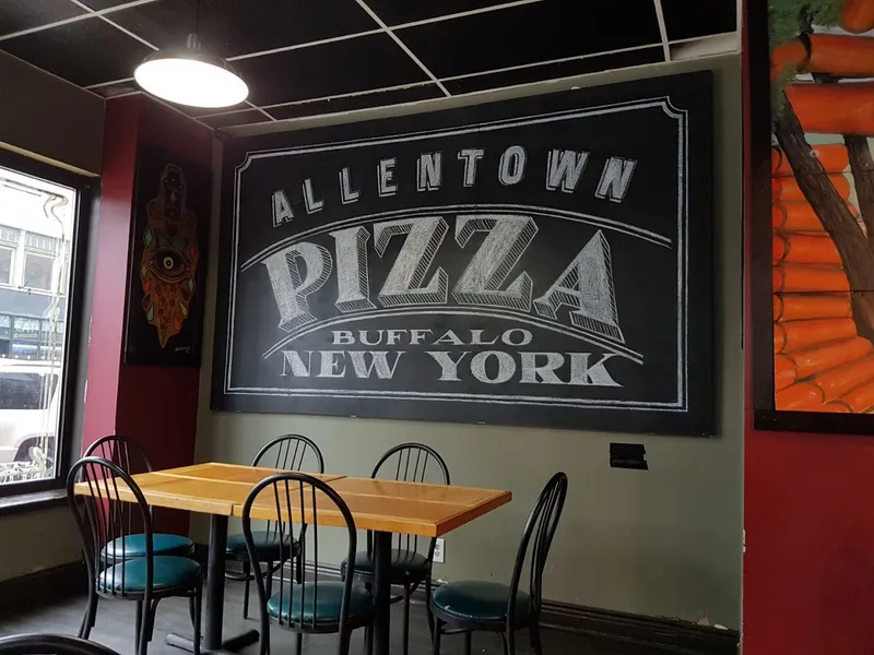 Dining ambiance of restaurant Allentown Pizza 5