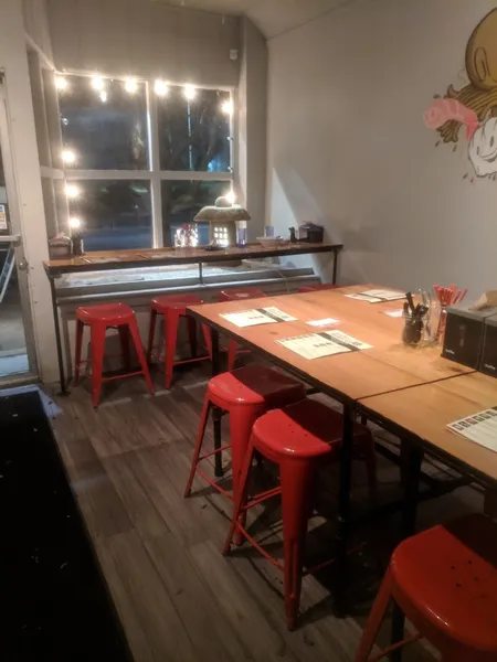 Dining ambiance of restaurant SATO Ramen 1