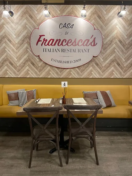 Dining ambiance of restaurant Casa Di Francesca's 1