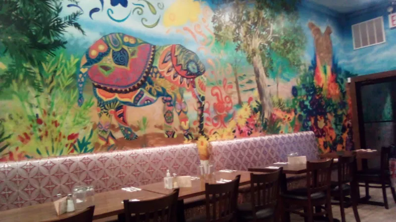 Dining ambiance of restaurant Indika House 2