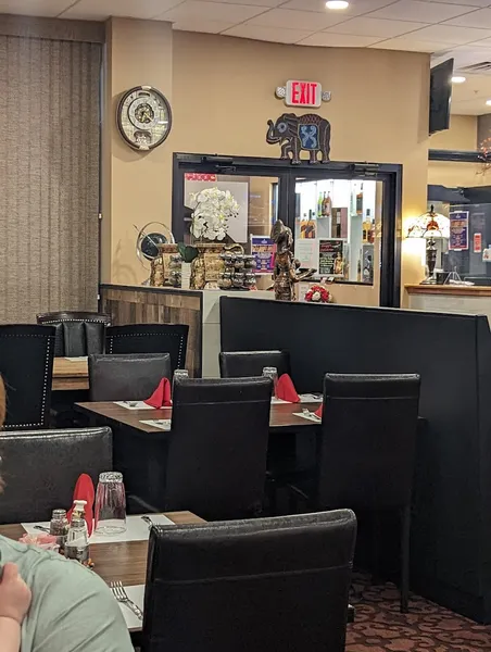 Dining ambiance of restaurant Tandoor of India Henrietta NY 1