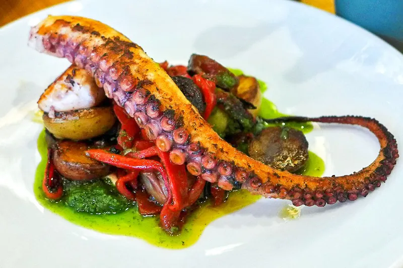 Grilled Octopus Strangeways Brooklyn