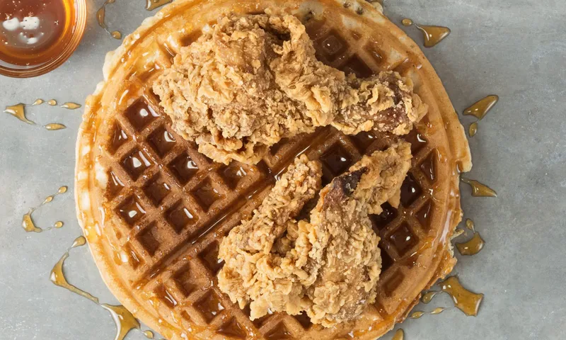 Buttermilk Fried Chicken and Waffles Harlem Breakfast Club