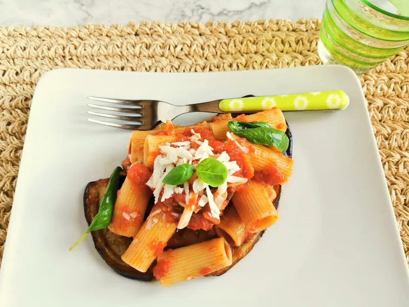 Rigatoni Alla Norma Freda's Cuisine