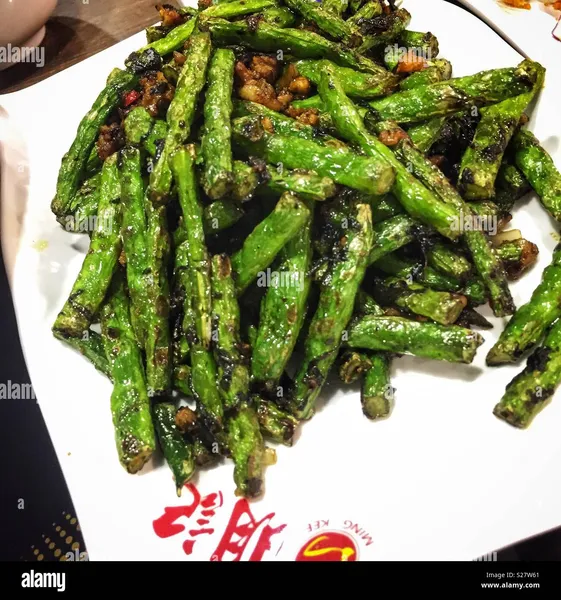 Sauteed String Beans Hop Kee Restaurant