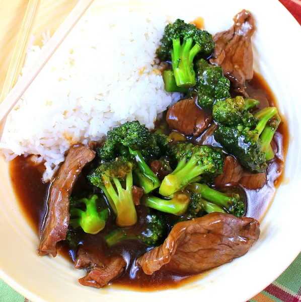 Beef with Broccoli Carol's Bun