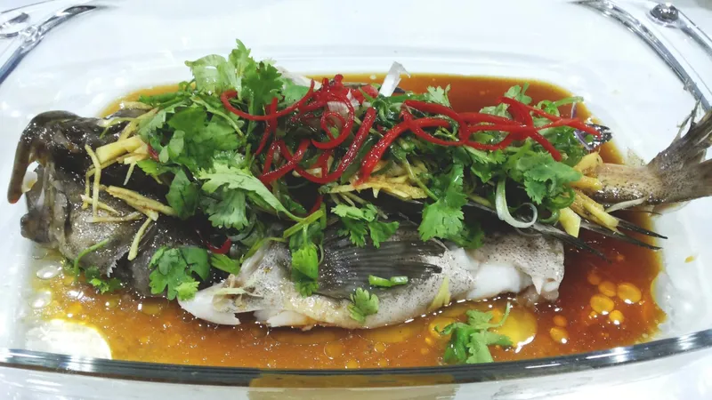 Steamed Fish Fillet with Ginger Soy Sauce Cafe Hong Kong