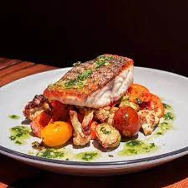 Grilled Salmon Follia