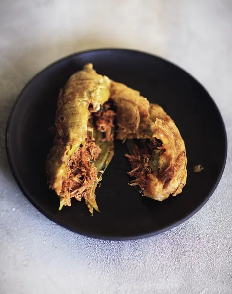 Chiles Rellenos de Picadillo Taqueria Gramercy