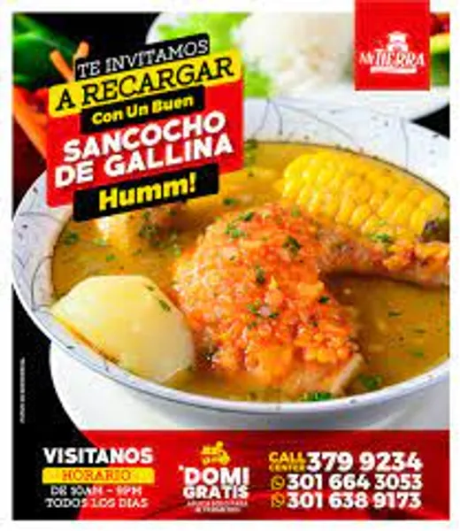 Sancocho de Gallina Mis Tierras Colombianas