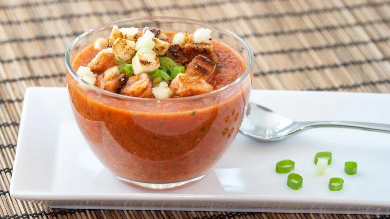 Gazpacho Andaluz Cocina Del Sur