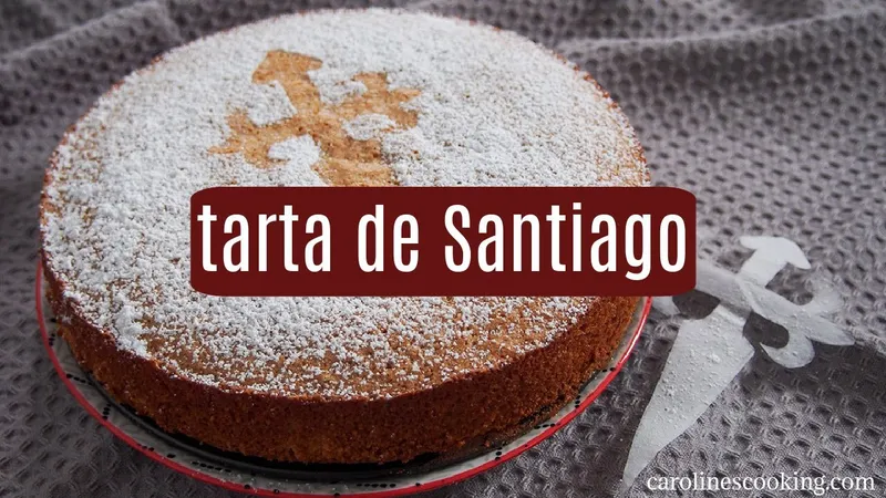 Tarta de Santiago Cocina Del Sur