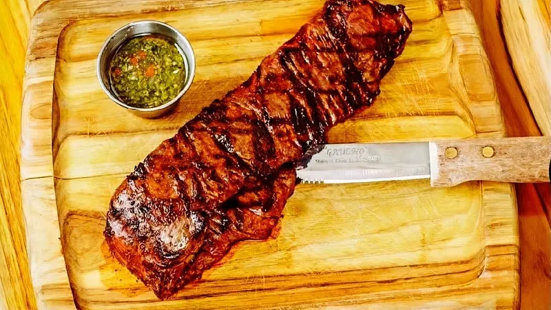 Grilled Skirt Steak El Mate