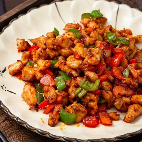 Hunan Style Spicy Diced Chicken Hunan Bistro