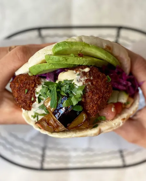 Falafel Sandwich Nish Nush