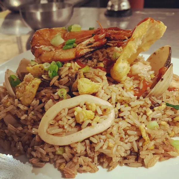 Arroz Chaufa de Mariscos Sinigual