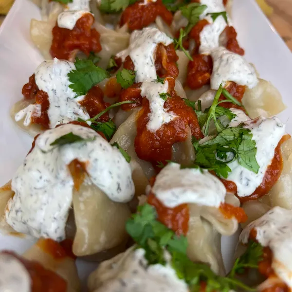 Mantu (Beef Dumplings) Ariana Afghan Kebab