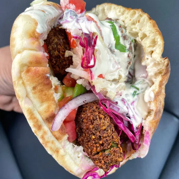 Falafel Sandwich Sami's Kabab House LIC