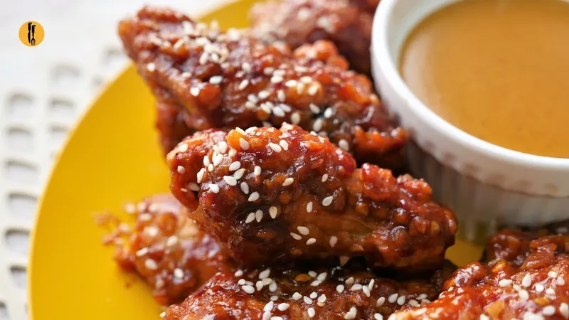 Spicy Fire Wings Flame