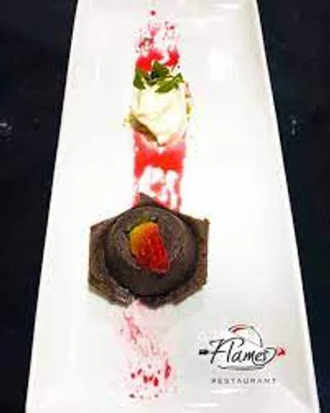 Chocolate Lava Cake Flame