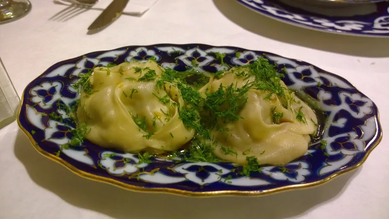 Manti Dumplings Taste of Samarkand