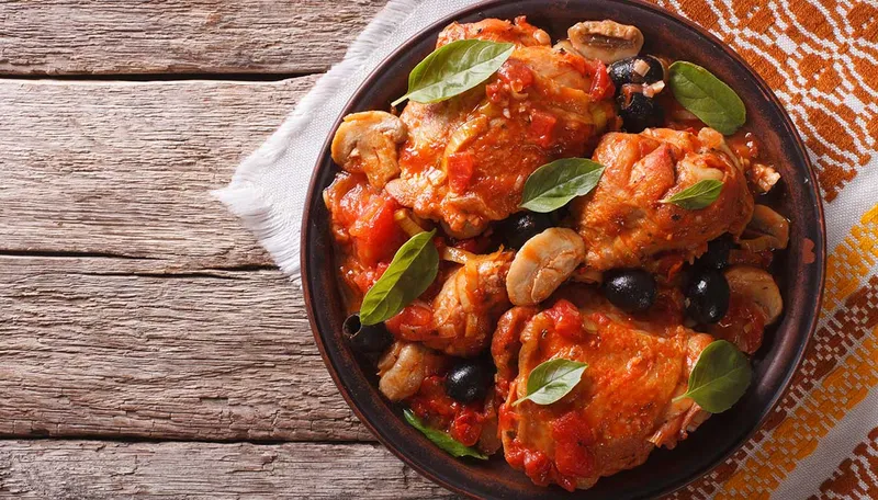 Pollo Alla Cacciatora Pollo D'Oro