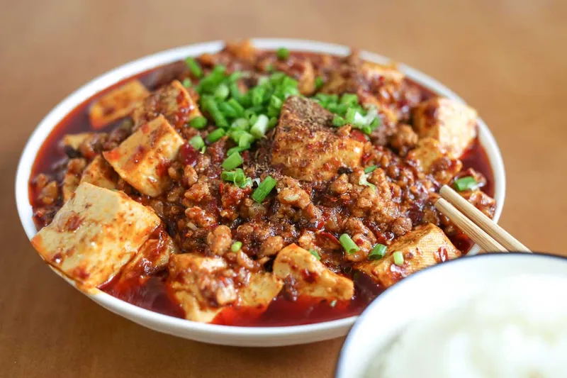 Mapo Tofu Famous Sichuan