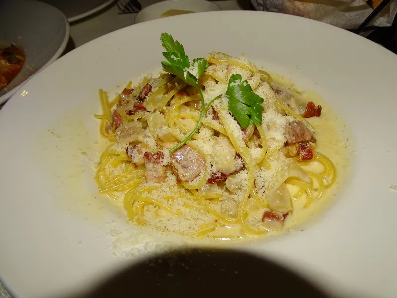 Spaghetti Carbonara Trattoria Trecolori