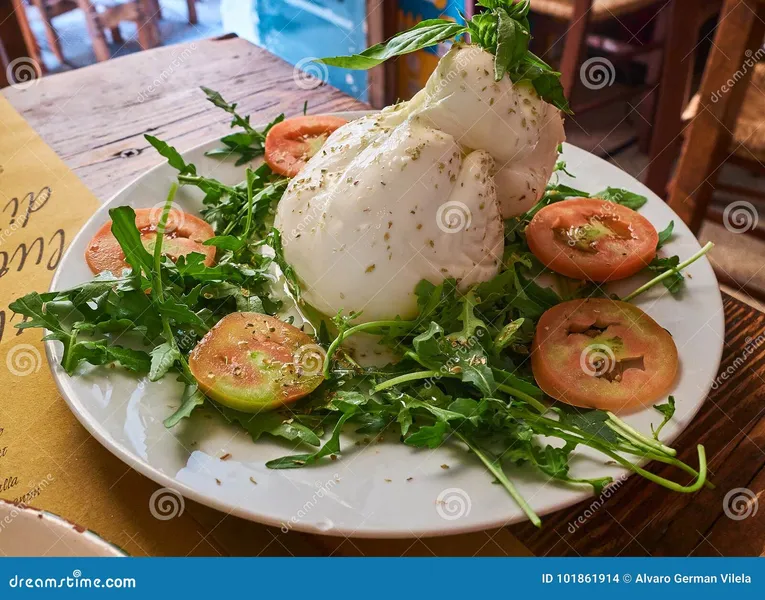 Burrata e Pomodori Puglia