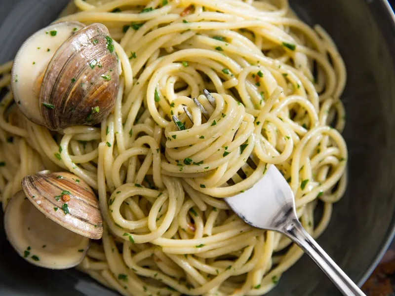 Spaghetti alle Vongole Da Marino NYC